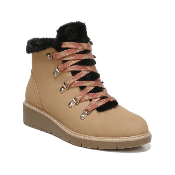 Dr. Scholl's Shoes Womens So Cozy Faux Leather Wool Lined Winter Boots