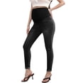 thumbnail image 5 of Bixock Maternity Jeans High Waist Over The Belly Stretchy Maternity Leggings Breathable Pregnancy Pants Soft Active Casual Maternity Clothings, 5 of 6