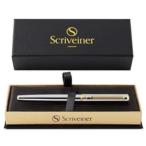 24Ct Gold Plated Parker Flighter Ball Point Writing Pen Gift Boxed Black Ink 