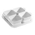 thumbnail image 1 of STAUB Ceramique 5 Piece Ceramic Appetiser Set, Pure-White, 1 of 4