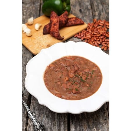 Hicks World Champion Smoked Meats Fully Cooked Bayou Red Beans with Andouille Sausage and Smoked Pork Shoulder, 6 Pound -- 2 per case