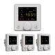thumbnail image 2 of Termostato de bobina de ventilador WiFi inteligente 3A con pantalla LCD colorida RGB Termostato inte Meterk Blanco, 2 of 7