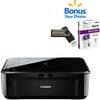 Canon MG3122 Wireless Inkjet Printer w/ Bonus Accessory Value Bundle