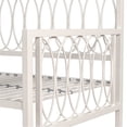 thumbnail image 2 of Bowery Hill Furniture Complete Twin Metal Daybed with Trundle White, 2 of 18