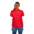 thumbnail image 4 of Martha Stewart Women’s Short Sleeve Packable Quilted Vest, 4 of 7
