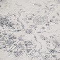 thumbnail image 3 of ReaLife Rugs Machine Washable Rug - Stain Resistant, Non-Shed - Eco-Friendly, Non-Slip, Family & Pet Friendly - Made from Premium Recycled Fibers - Vintage Distressed Trellis - Ivory-Grey, 5'x7', 3 of 5