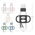 thumbnail image 2 of Dr. Brown's Milestones - Botella estrecha para beber con asas 100% de silicona, botella de fácil aga, 2 of 8