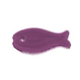 thumbnail image 4 of Innobaby Bathin' Smart Silicone Fish Antimicrobial Bath Scrub, Purple / Lavender, 4 of 8