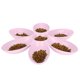 thumbnail image 5 of Tazón de Alimentación de Gatos, Comida para Gatos y Tazón de Agua Esquina Redonda Portátil para Alimentos para Agua, 5 of 7