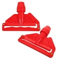 thumbnail image 5 of HONMEET 2-Pack Red Plastic Mop Handle Clips Replacement Holder, and Versatile for Home Cleaning Tools, 5 of 8