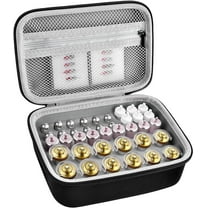 Case for Cricut Maker 3 Accessories, for Cricut Blades -Fabric Blade, Organizer for 40pcs Cricut Tools, Bag Only