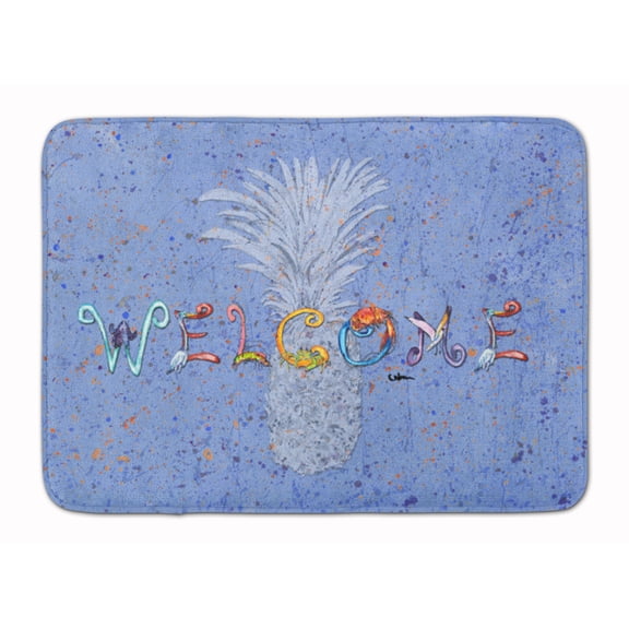Pineapple Machine Washable Memory Foam Mat
