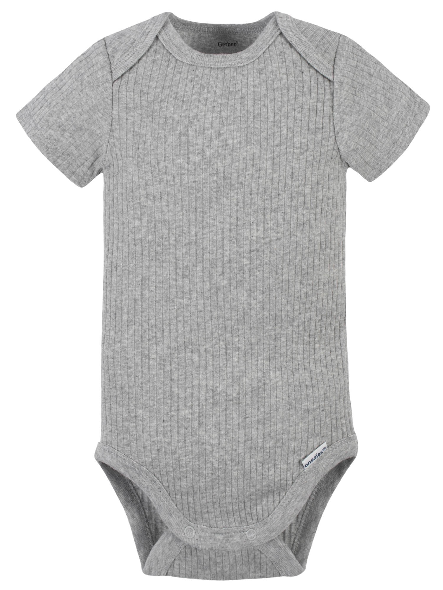 Modern Moments by Gerber Baby Boy Short Sleeve Bodysuits, 4-Pack (Newborn-12 Months)