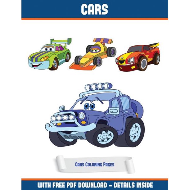 Download Cars Coloring Pages Cars Coloring Pages A Cars Coloring Colouring Book With 30 Coloring Pages That