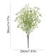 thumbnail image 3 of Ramos de flores artificiales para decoración del hogar, bodas y hoteles. Arreglos florales artificiales de plástico para centros de mesa, escritorios y oficinas. Jardinería sin mantenimiento., 3 of 6