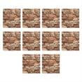 thumbnail image 1 of Pegatinas de Pared Tridimensionales 4.3D Papel Tapiz Autoadhesivo Pegatinas Decorativas Anticolisión 10 Piezas, 1 of 5