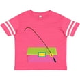 thumbnail image 3 of Inktastic Fishing Tackle Girls Girls Toddler T-Shirt, 3 of 5