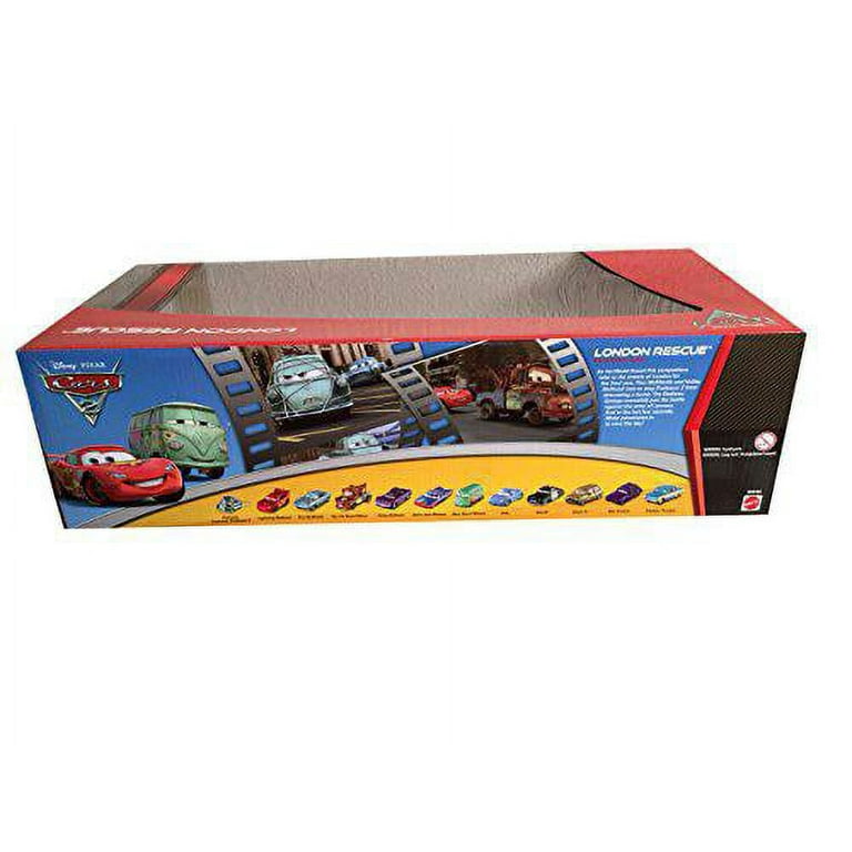 Disney Cars 2 London Rescue with Captured Professor Z - 12 Car