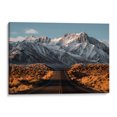 thumbnail image 1 of Cuadro decorativo Paisajes - El camino hacia la montaña nevada en canvas tamaño 45 x 30 cm Canvas Lab Canvas forma horizontal tamaño 45 x 30, 1 of 2