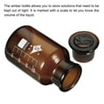 thumbnail image 4 of Unique Bargains 500mL Amber Reagent Media Graduated Borosilicate Glass Storage Bottle Amber Cap, 4 of 5