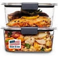 thumbnail image 2 of PYYAN-Brilliance BPA-Free Food Storage Containers, Medium Deep, 4.7 Cup, 2-Pack, Airtight & Leak-Proof, Microwave & Dishwasher Safe, 2 of 4