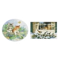 thumbnail image 1 of 2x Decorativo Punto de Cruz Estampado Tela de Poliéster Pintura de Arte para Manualidades de Principiantes Macarena Kits estampados de punto de cruz, 1 of 8