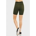 thumbnail image 4 of TheLovely Women & Plus Size (S-3XL) High Waist Workout 15" Length Running Biker Shorts with Wide Wastband, 4 of 4