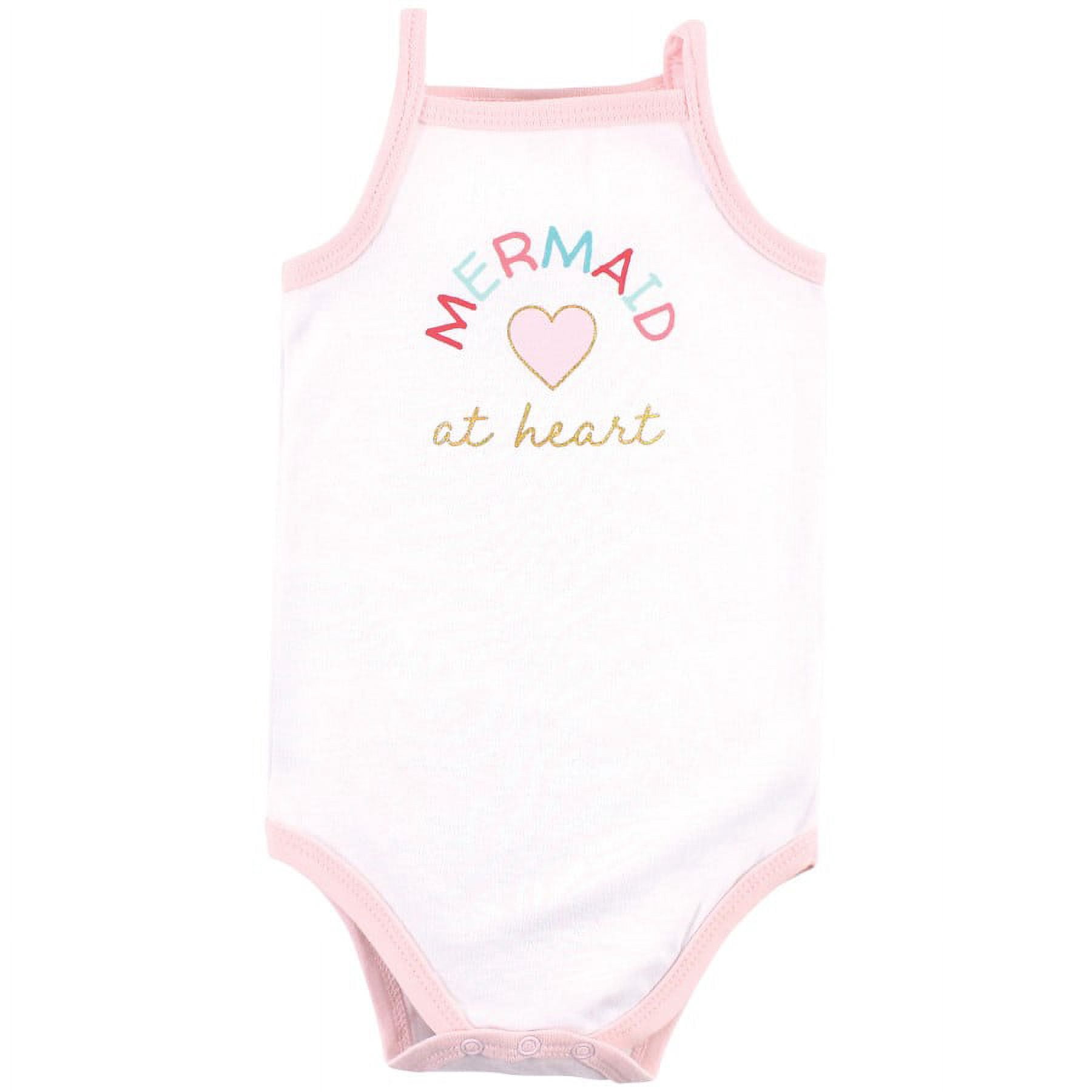 Hudson Baby Sleeveless Bodysuits, 5-Pack, Preemie-24 Months