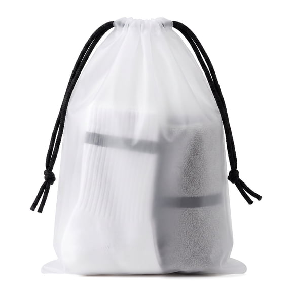Travel Shoe Bags 30-Pack (3.94" x 5.91") - Waterproof Portable Packing Organizers, Essential Storage for Men & Women Travel