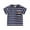 AB183 Navy, variant on Bainana Summer T Shirts For Boys Toddler Striped Print Short Sleeve Crew Neck Tops Breathable Cute Little Boys School Holiday Playwear Shirts With Pocket Navy Size 18-24 Months