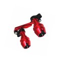 thumbnail image 2 of Speravity Marco de tubo de escape para motocicleta Accesorios para motos Rojo Speravity VI018656-01, 2 of 6