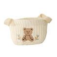 thumbnail image 4 of Cesta cambiador portátil para bebé con asas, multifuncional, organizador de ropa y juguetes para bebé Oso Sentado Pequeño, 4 of 9