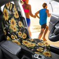 thumbnail image 3 of POLERO Car Seat Towel Cover, Compatible with Truck Seat Van, Terry Cloth Car Seat Cover for Trucks Cars, Sunflower Daisy Print, 3 of 6