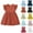 Yellow, variant on Zwiiyzr Toddler Girls Lace Princess Dress Ruffle Sleeve Kids Party Birthday Dresses for Age 18 Months-6 Years Black