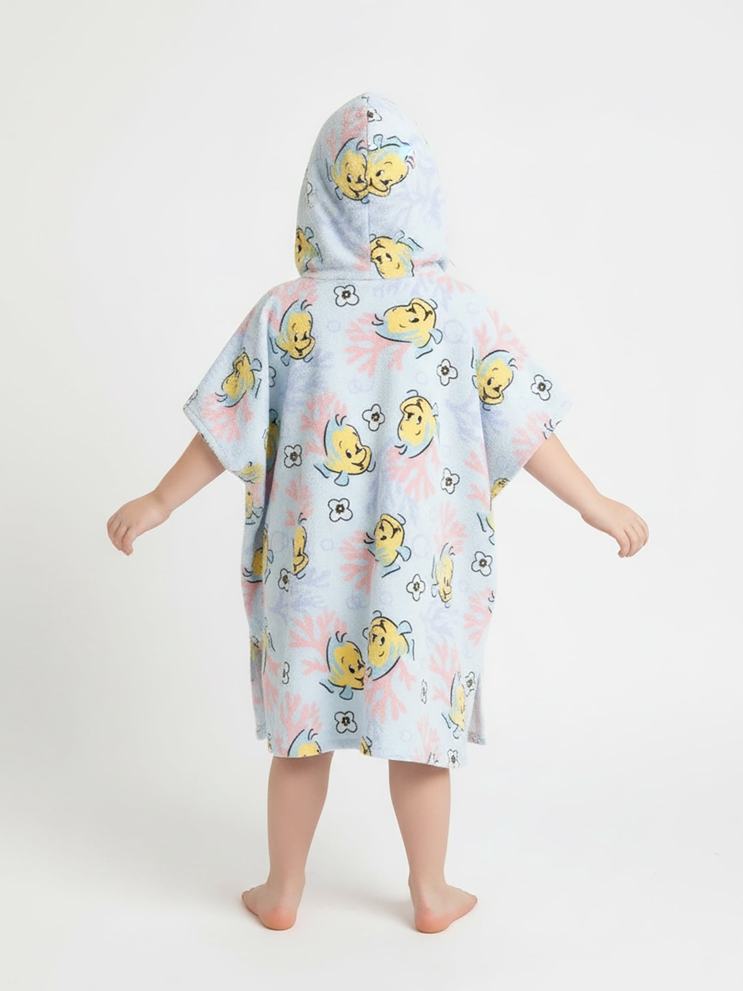 Character Toddler Girl Terry Cover Up Dress with Hood, Sizes 12M-5T