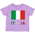 thumbnail image 3 of Inktastic Italy Flag & Italia Black Border Boys or Girls Toddler T-Shirt, 3 of 5