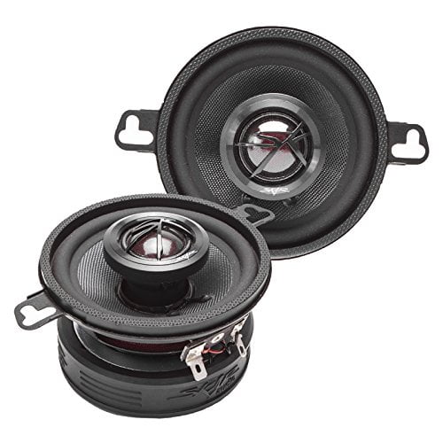Skar Audio TX35 3,5" 120W Haut-Parleurs de Voiture Coaxiale 2 Voies d'Élite, Paire