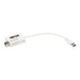 thumbnail image 2 of Eaton Tripp Lite Series USB 3.0 Multimode Fiber Optic Transceiver Ethernet Adapter, 10/100/1000 Mbps, 1310nm, 550m, LC - Network adapter - USB - 1000Base-X x 1 - 1310 nm - white - for P/N: NG24, NGS8C2POE, 2 of 8