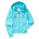 thumbnail image 2 of Aeropostale New York Sudadera con capucha para mujer, azul, extragrande Aeropostale  Sudadera, 2 of 2