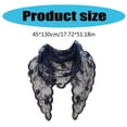 thumbnail image 3 of Misright Lacy Veil Spanish Head Covering for Catholic Chapel Bridal Wedding Dress Veil, 3 of 12