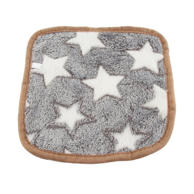Pet Blanket, Grey Star Pattern Warm Pet Blanket Save Time and Energy Convenient to Wash Dog Blanket Soft and Friendly Skin Pet Sleep Blanket for Home Sofa