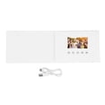 thumbnail image 2 of Video Greeting Card, Customizable Electronic Video Brochure with LCD Screen, Digital Greeting Card Memories Picture Video Book for Anniversary, Christmas, Wedding, 2 of 7