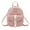 Pink, variant on Mini Backpack for Women Leather Small Purse Ladies Cute Pom Bookbag Travel Shoulder Bag Daypack