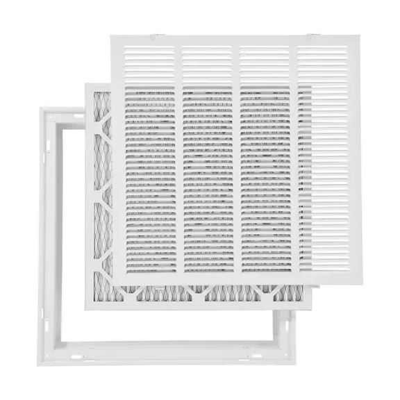 20x20 Return Air Filter Grille Duct Opening with Filter