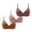 Brown, variant on WREESH 3 Pack Push-Up Bra Balconette Bra Women Comfortable Breathable Bra Underwear No Underwire Bras Underwear Beige