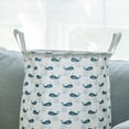 thumbnail image 4 of Cqxid Home Textile Storage Under $5 Style Laundry Basket Portable Storage Basket Folding Hand Box Baby Toy Storage Bucket, 4 of 4