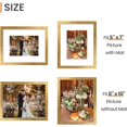 thumbnail image 3 of 8x10 Picture Frame, Display Pictures 5x7 with Mat or 8 x 10 Without, Wall Hanging Photo Frames,  1 Pack, 3 of 5