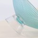 thumbnail image 4 of Cuencos de cristal con diseño de rayas para aperitivos de frutas, ensaladas, dulces (azul claro, mediano) Fason CZJJ-ZH76, 4 of 7