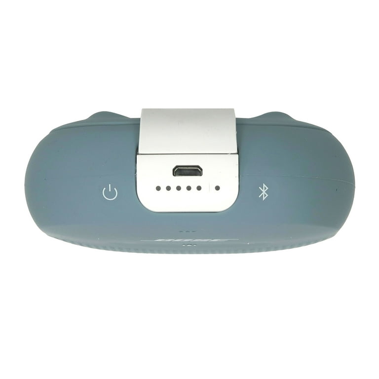 Soundlink Micro Bluetooth Speaker (Stone Blue) with JBL T110 in Ear  Headphones Black