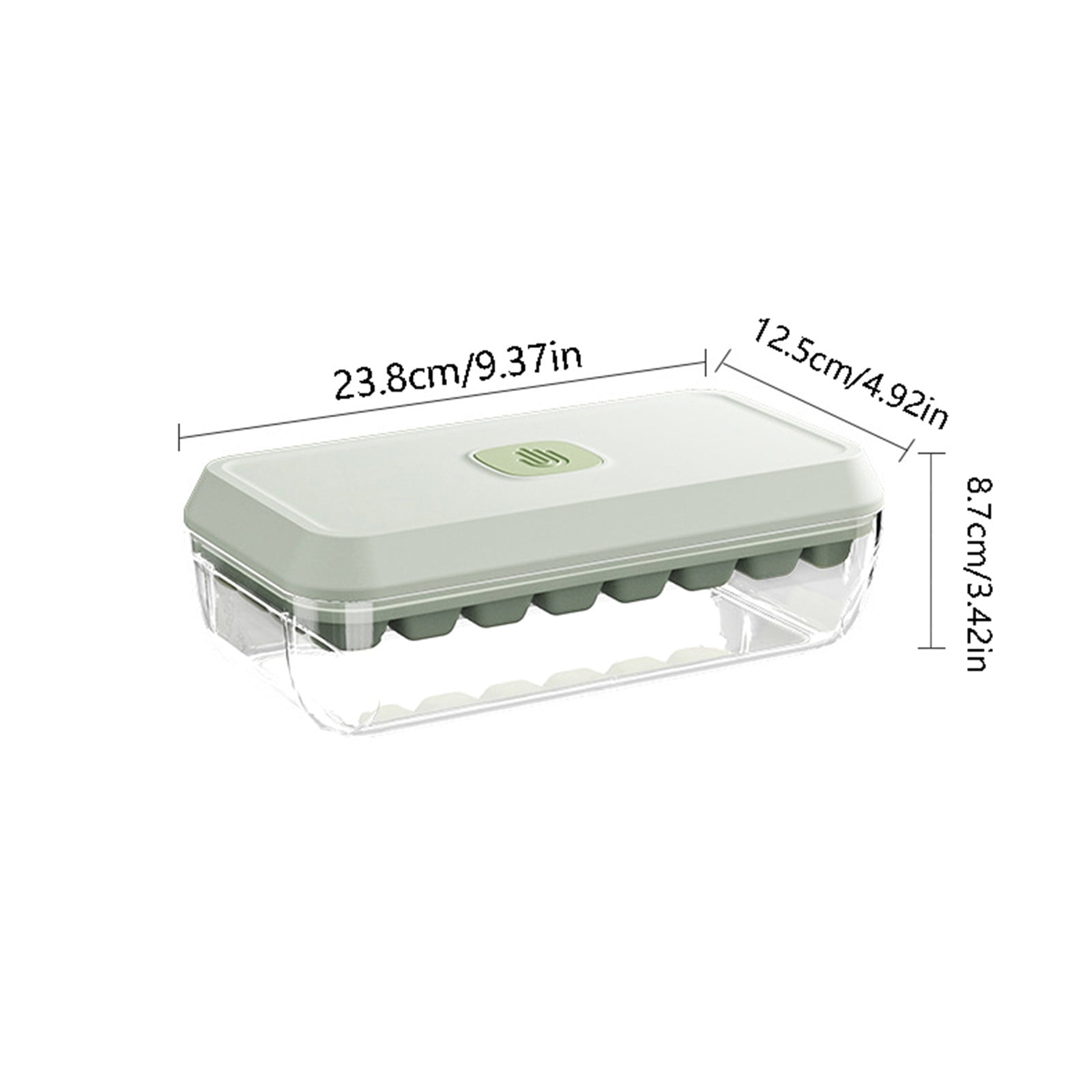 Tray With Lid Large Capacity Silicone Ice Maker For Ice And Cubes Small Ice Container for Freezer Large Ice Cubes Tray Silicone Big Ice Cubes Silicone Silicone Milk Tray Ice Pack Cubes Sheets Pellet